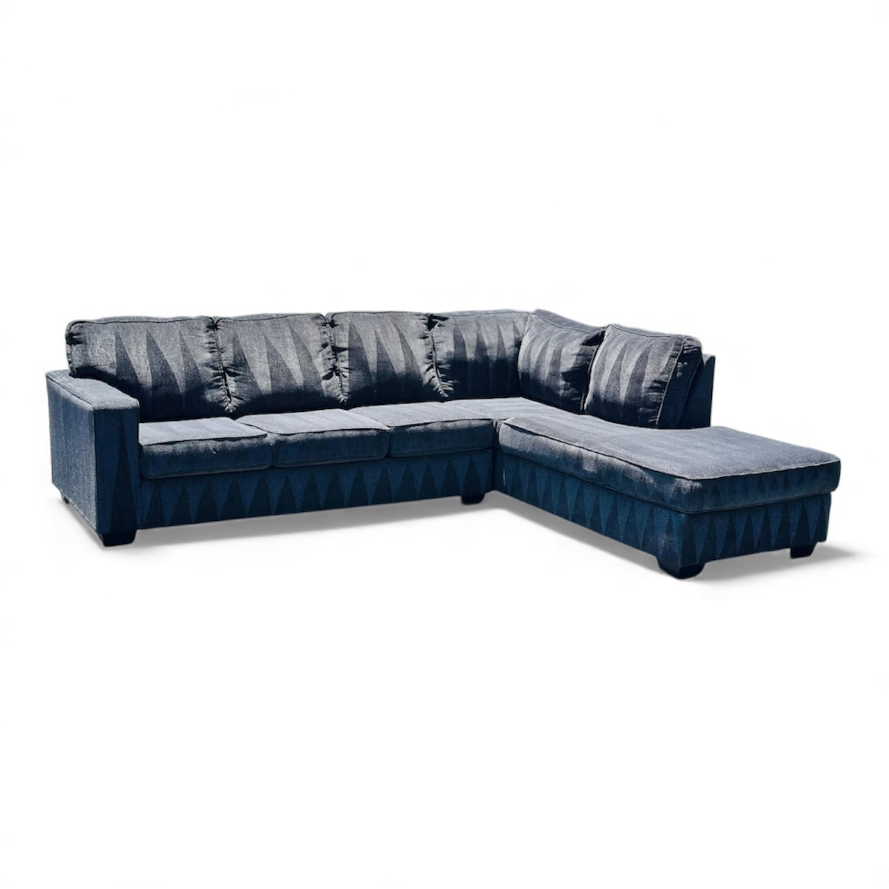 Beautiful Charcoal Gray Sectional From Ashley’s Furniture