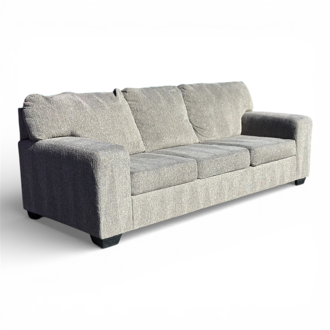 Beautiful Ashley’s Large Gray Sofa