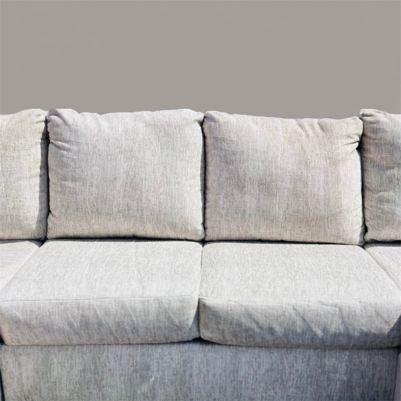 Beautiful Soft Plush Ashley’s Furniture Double Chaise Sectional