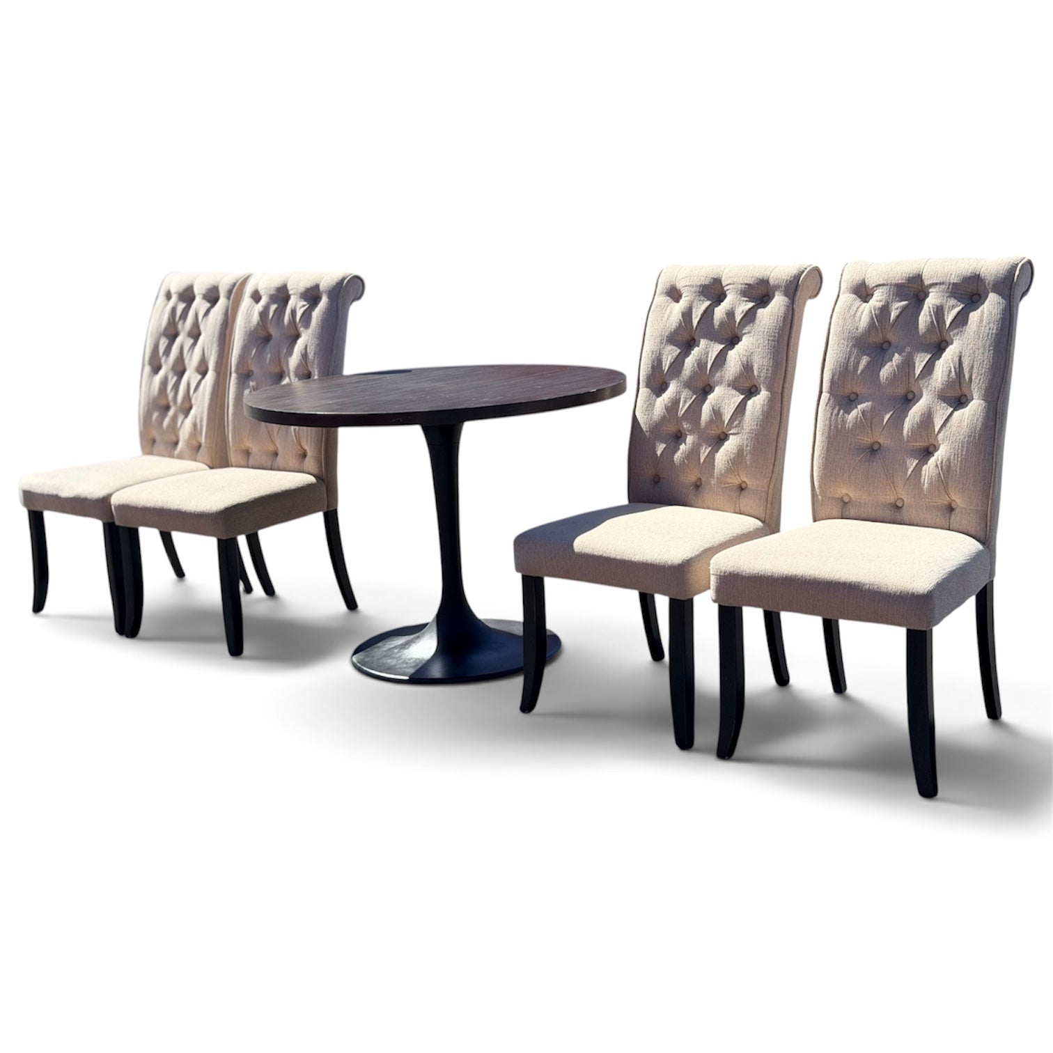 Beautiful 5 Piece Dining Table & Chairs Set