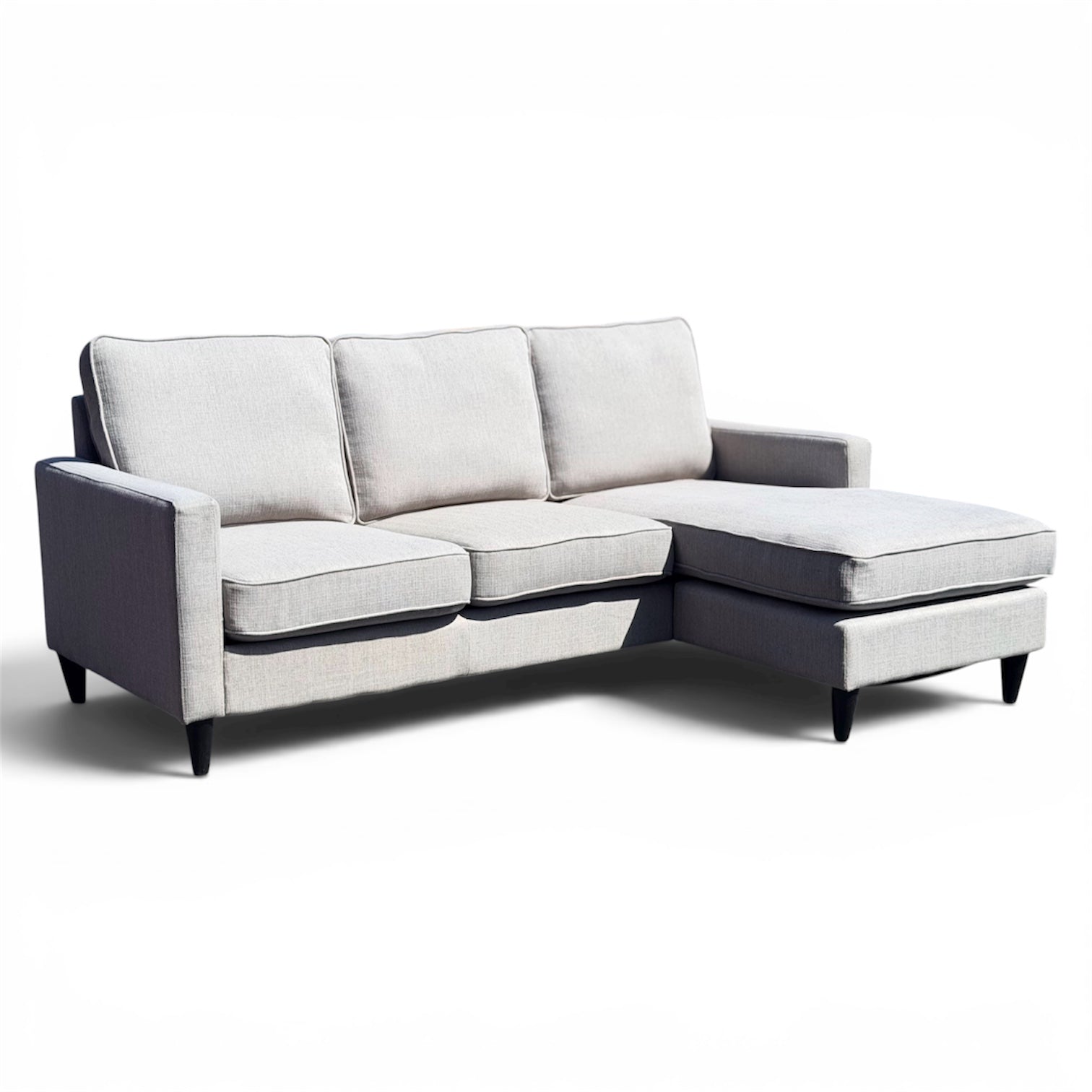 Beautiful Light Gray Couch Sofa Sectional