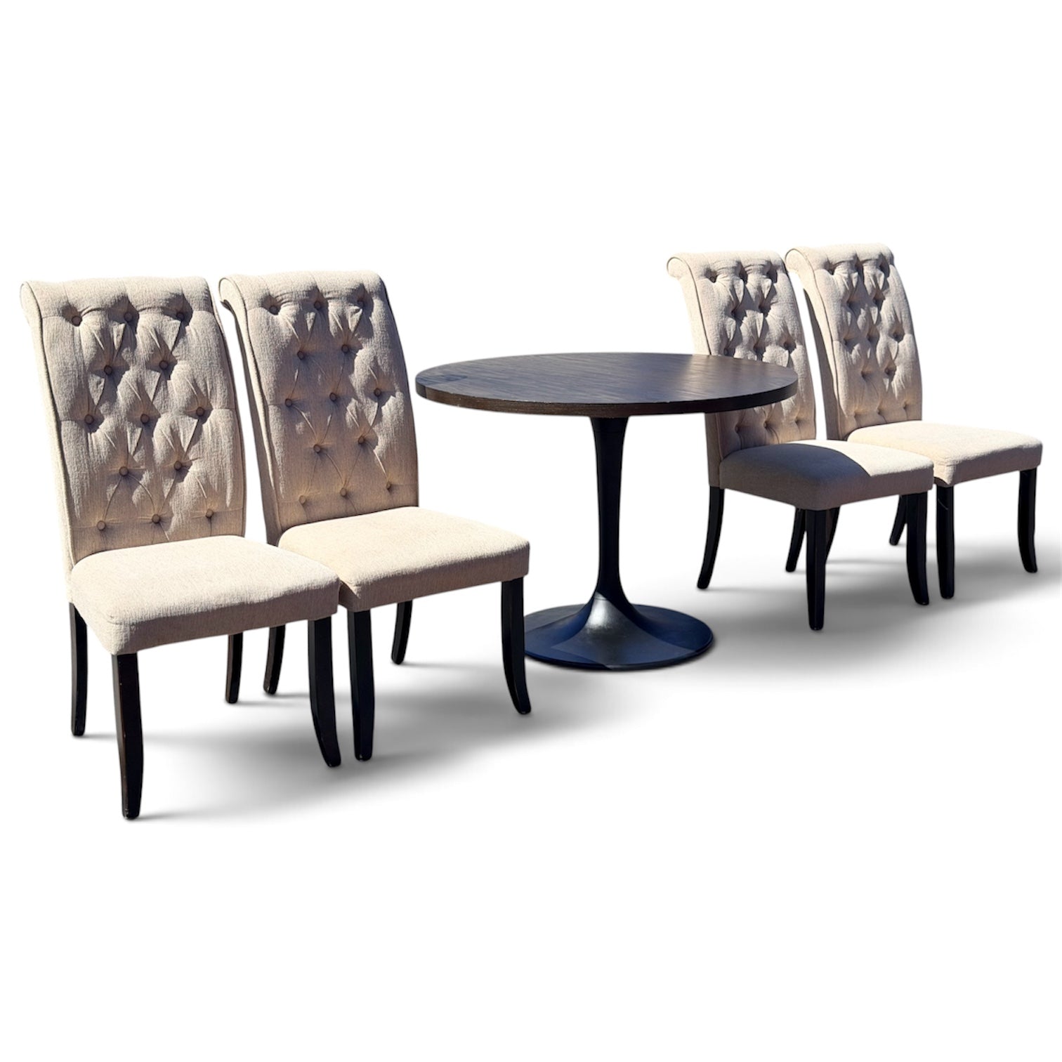 Beautiful 5 Piece Dining Table & Chairs Set