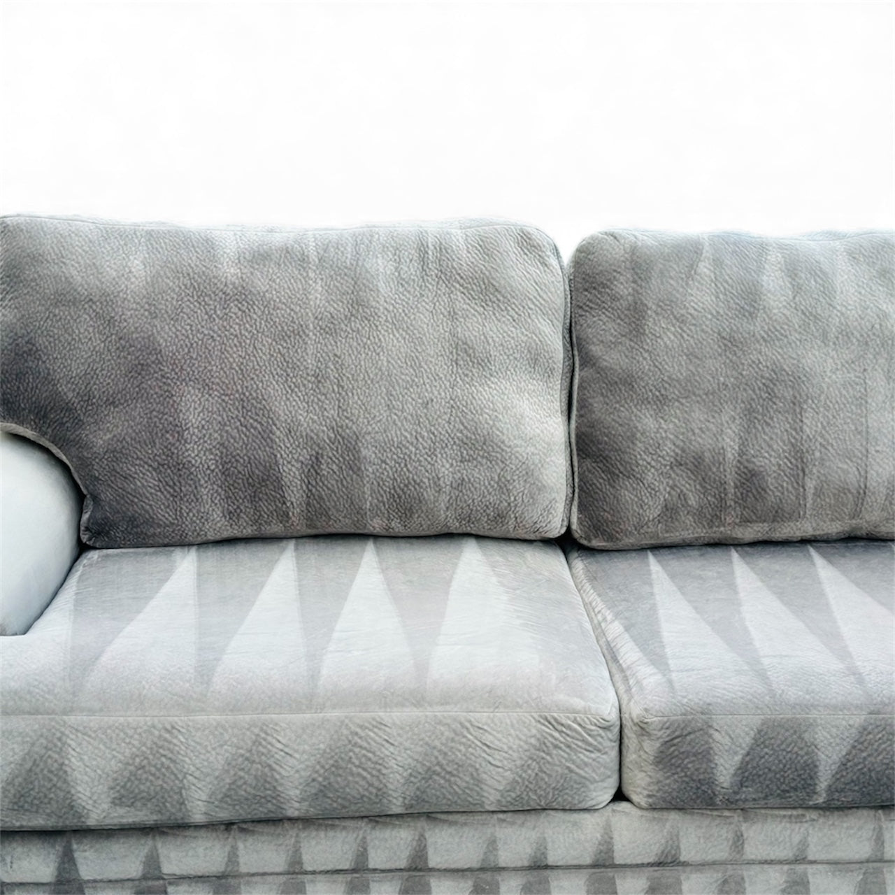 Beautiful Velvet Sectional with Chaise