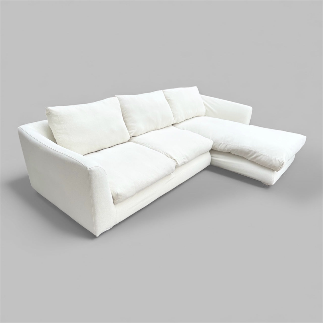 Beautiful Cloud Style Sectional With Chaise