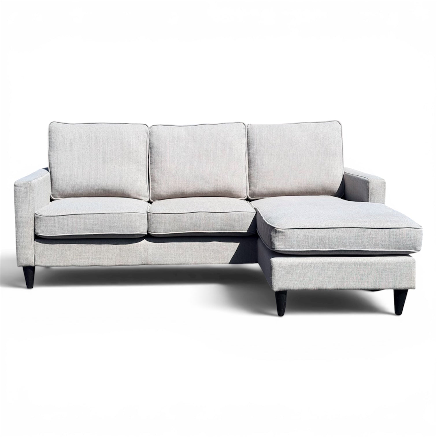 Beautiful Light Gray Couch Sofa Sectional