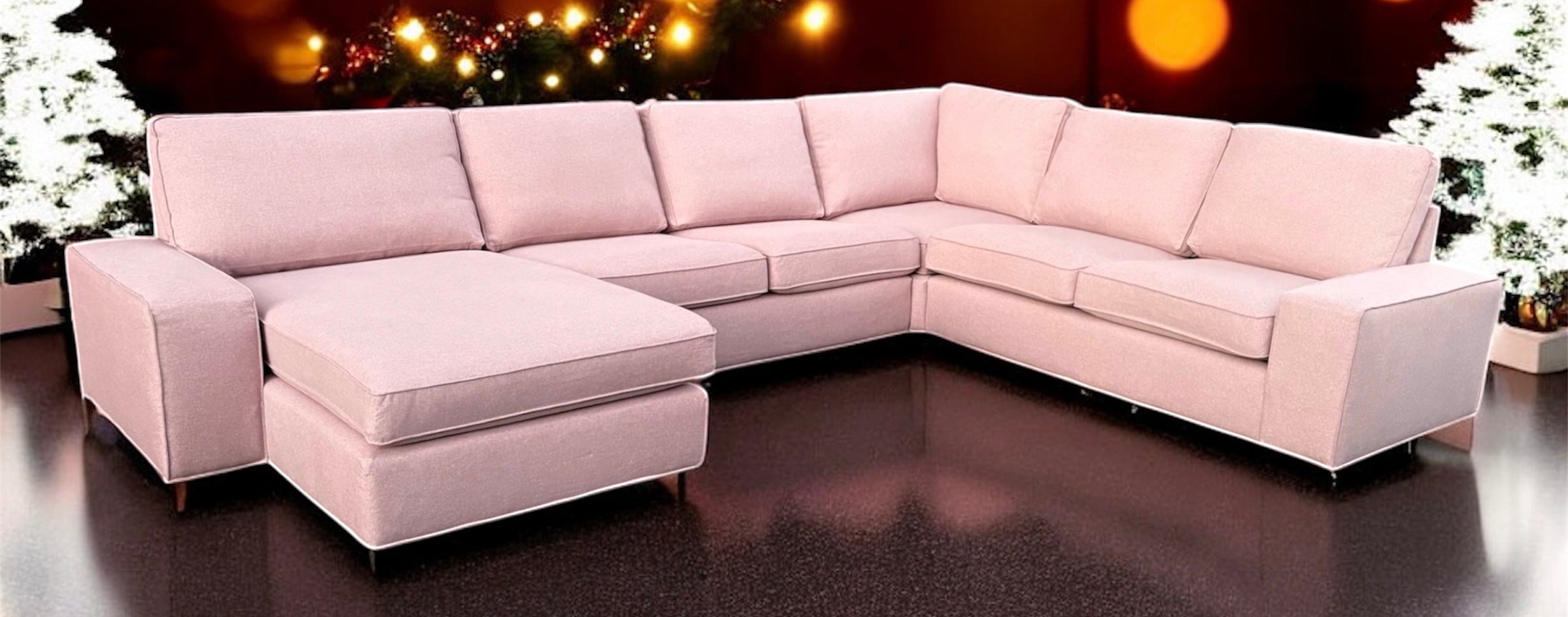 Beautiful Oversize IKEA Kivik U-Shape Sectional with Chaise