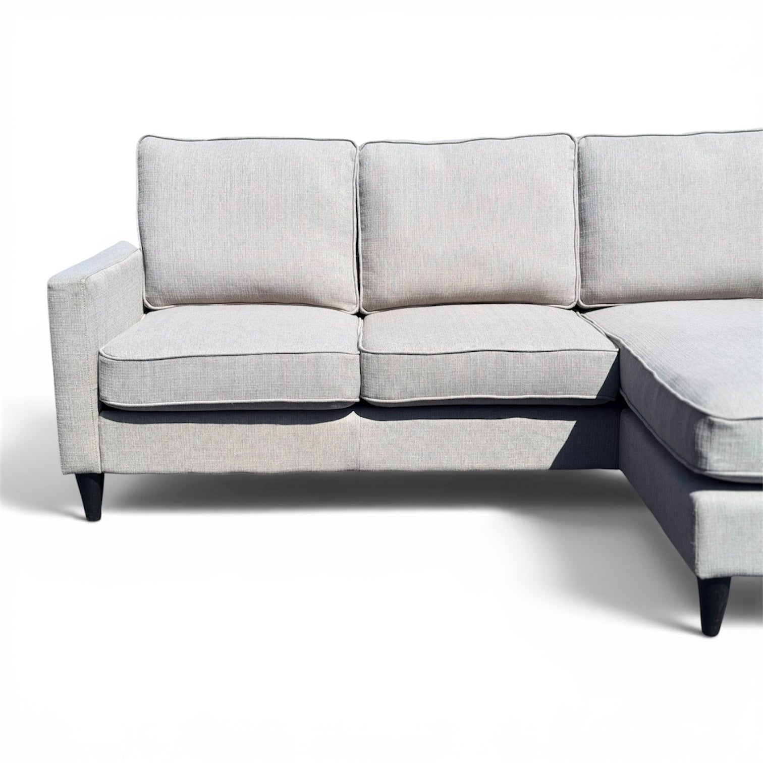 Beautiful Light Gray Couch Sofa Sectional