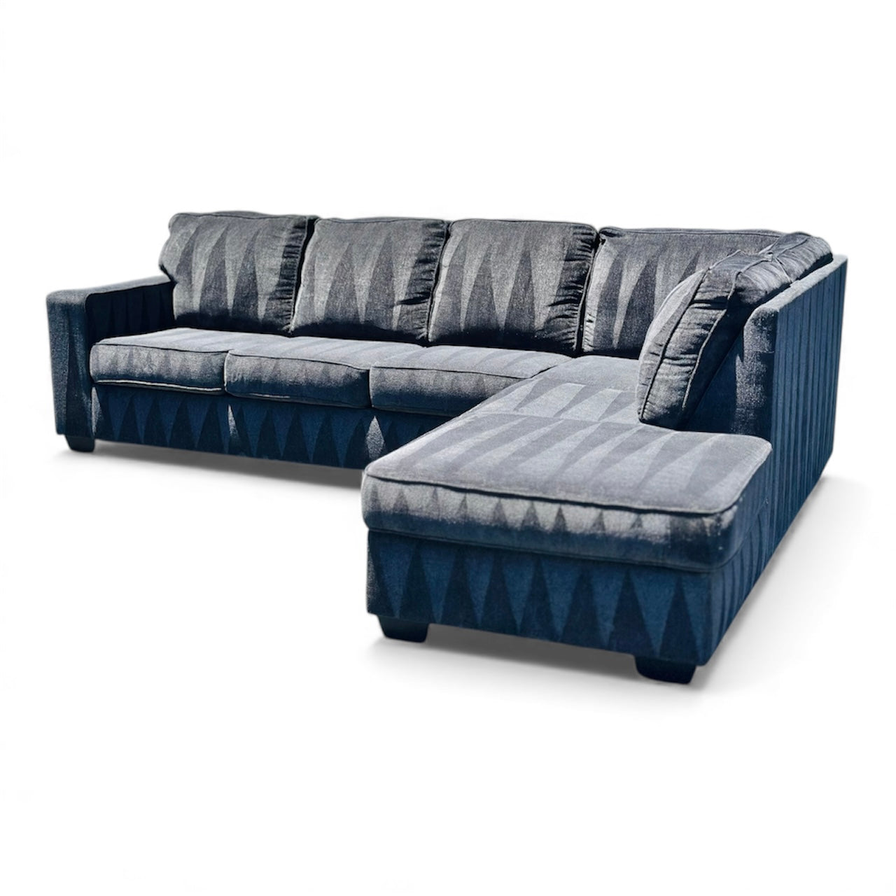 Beautiful Charcoal Gray Sectional From Ashley’s Furniture