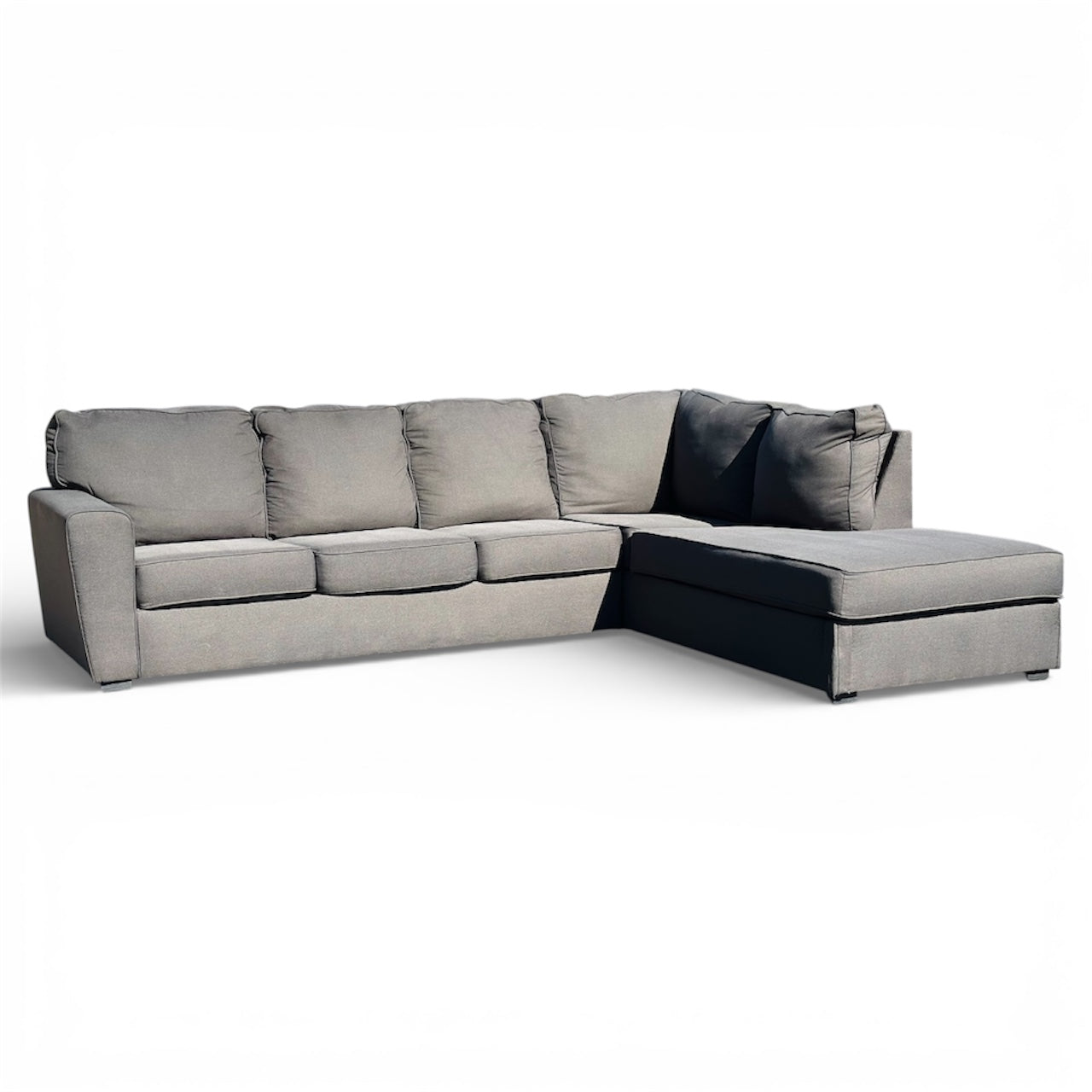 Beautiful Ashley’s Sectional Dark Gray