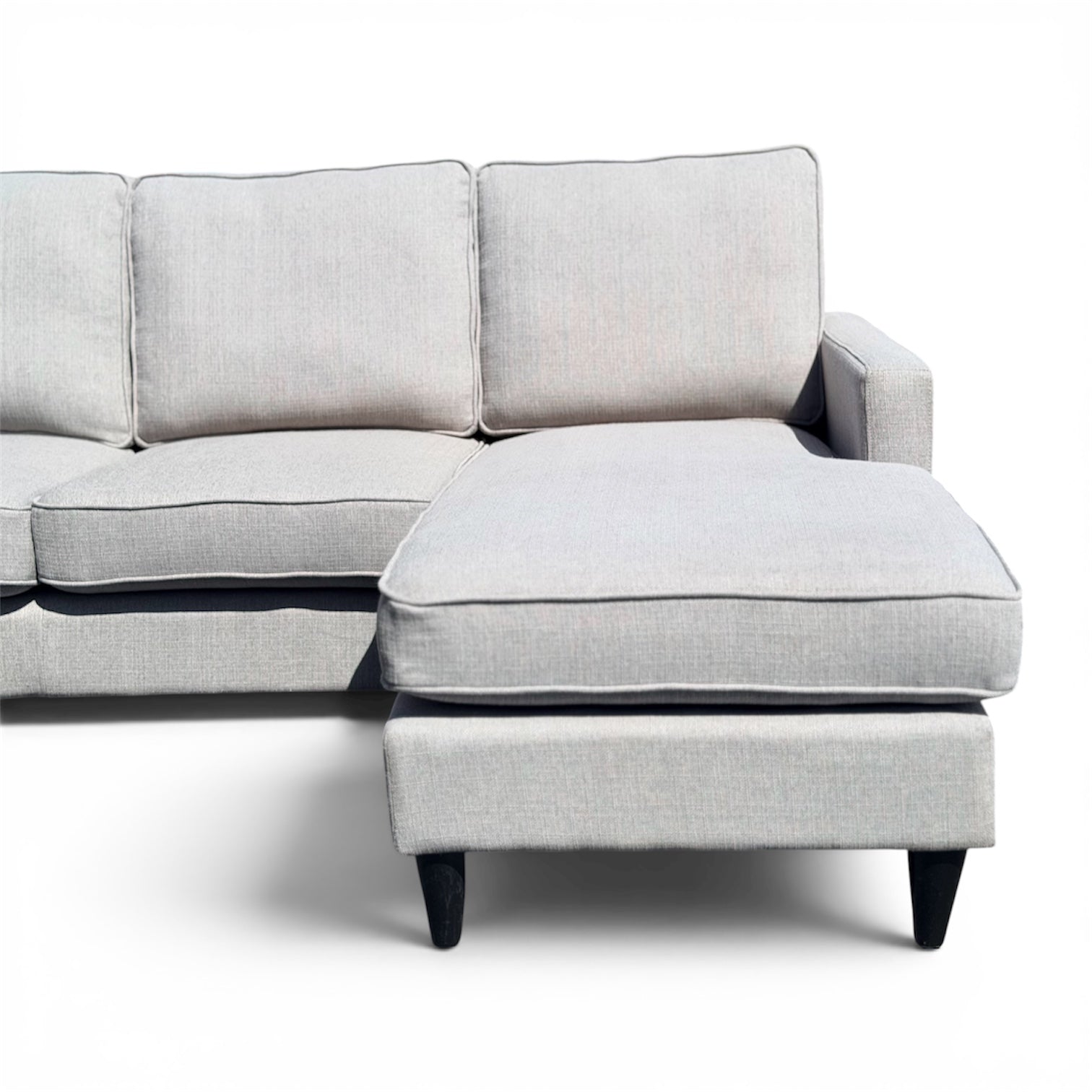 Beautiful Light Gray Couch Sofa Sectional