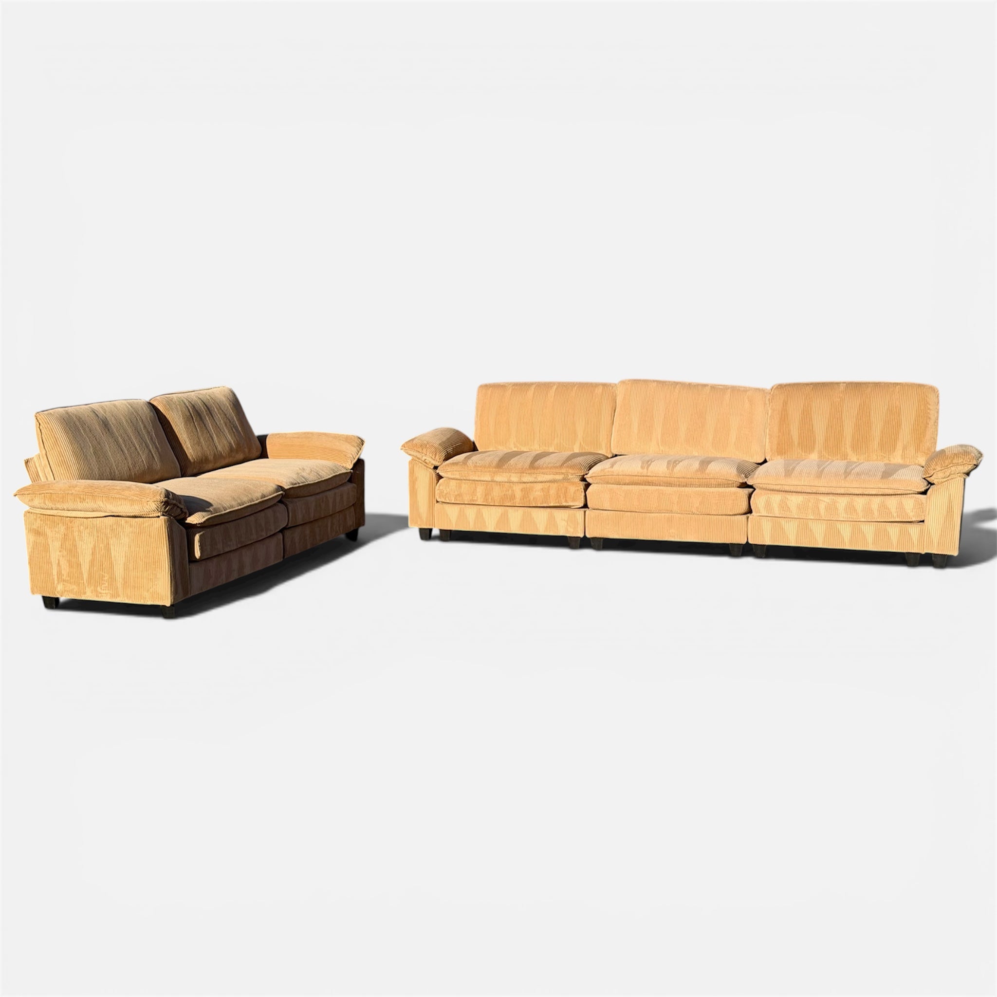 Beautiful Modular Corduroy Couch